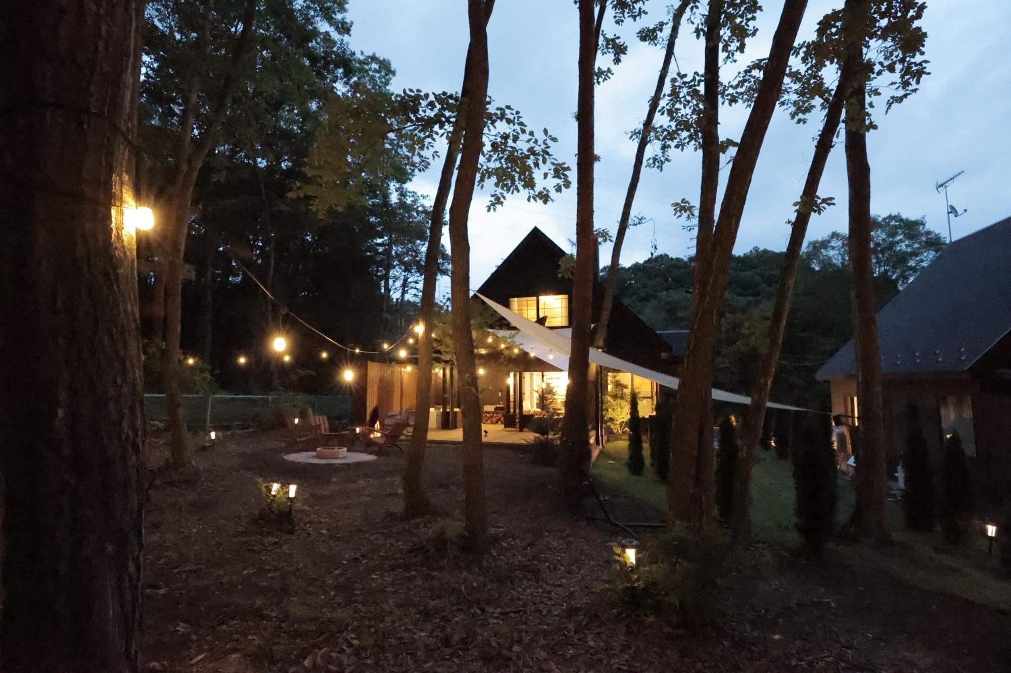 Sauna Forest Cabin 軽井沢 御代田　Mori-Asobi Oiwake Bagian luar foto