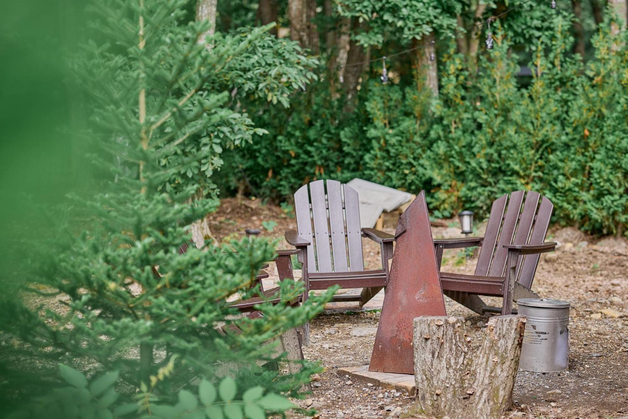Sauna Forest Cabin 軽井沢 御代田　Mori-Asobi Oiwake Bagian luar foto