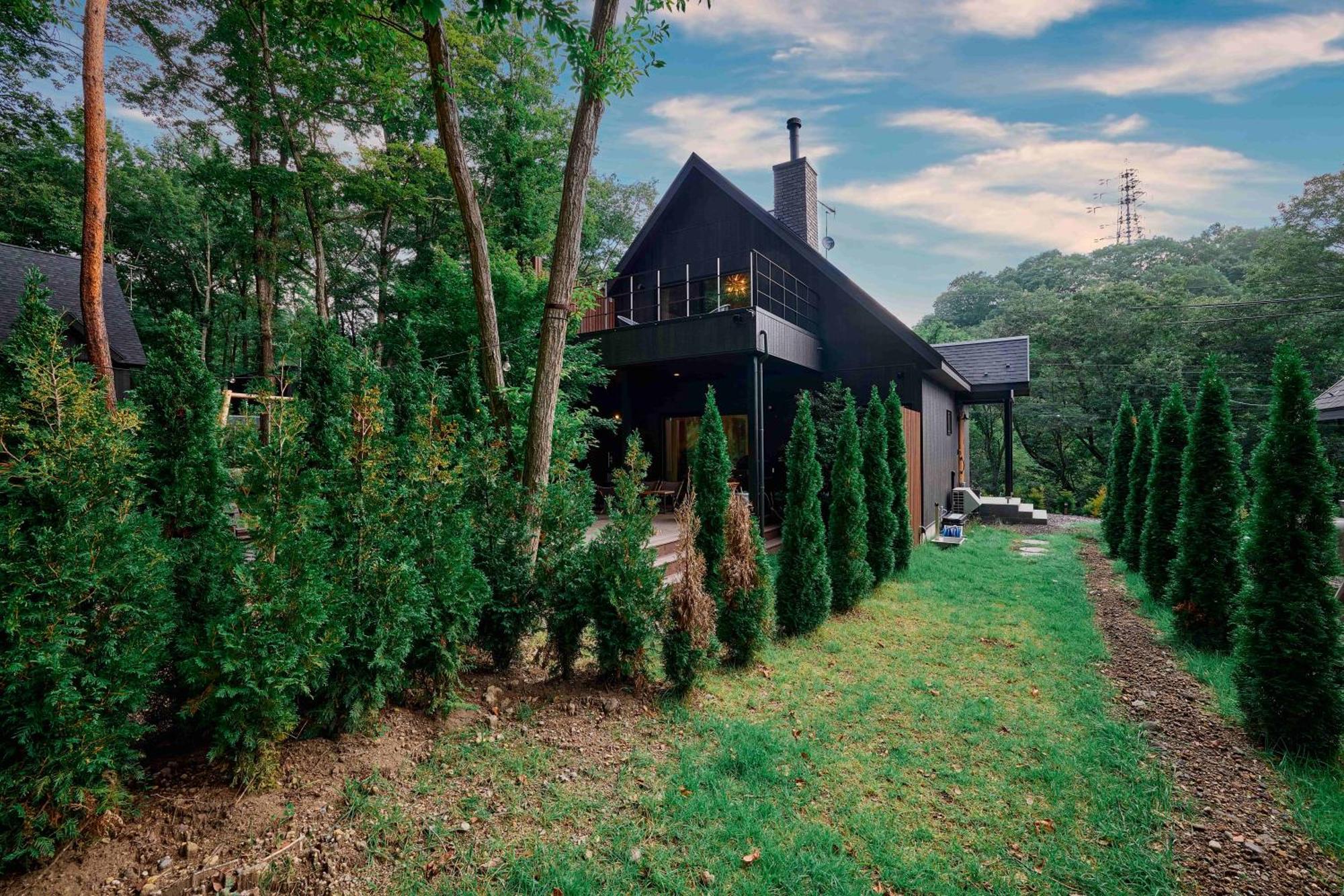 Sauna Forest Cabin 軽井沢 御代田　Mori-Asobi Oiwake Bagian luar foto